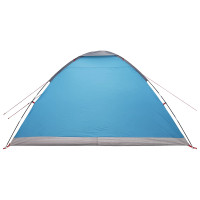 Produktbild för Campingtält med tak med luftventil Blå 335 x 275 x 180 cm