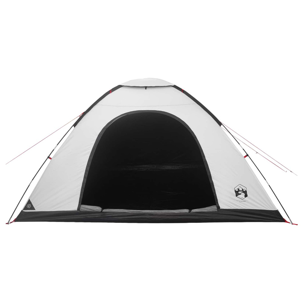 Produktbild för Campingtält med tak Vit Blackout 335 x 275 x 180 cm