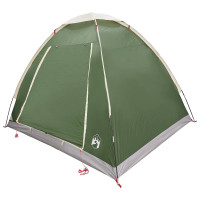 Produktbild för Campingtält med tak Grön 2-manna Polyester och Stål