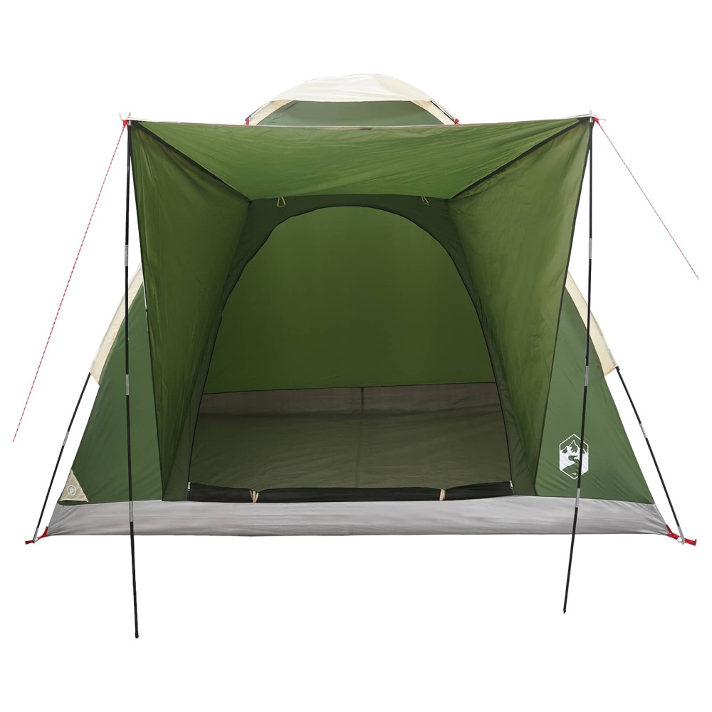 Produktbild för Campingtält med tak Grön 2-manna Polyester och Stål