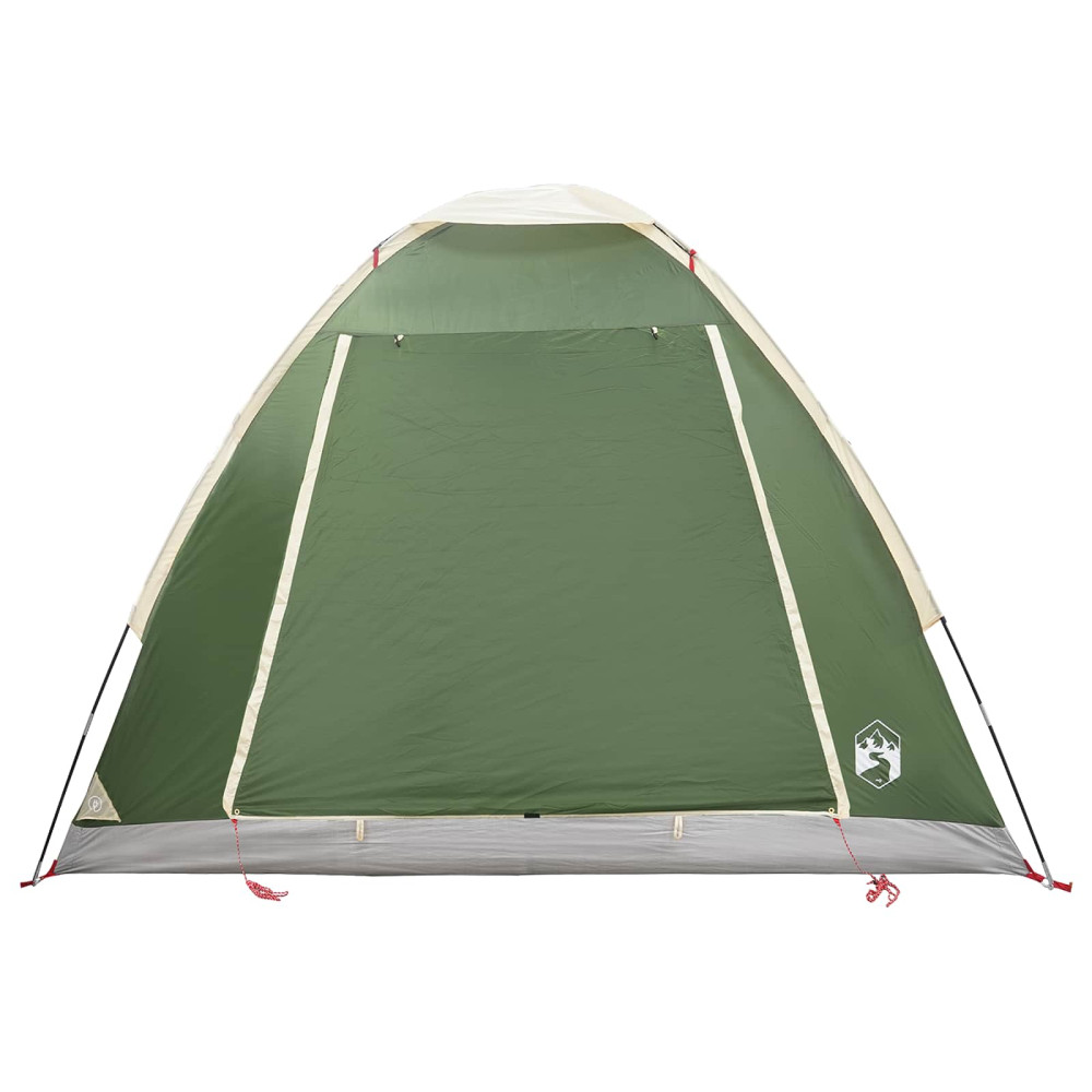 Produktbild för Campingtält med tak Grön 2-manna Polyester och Stål