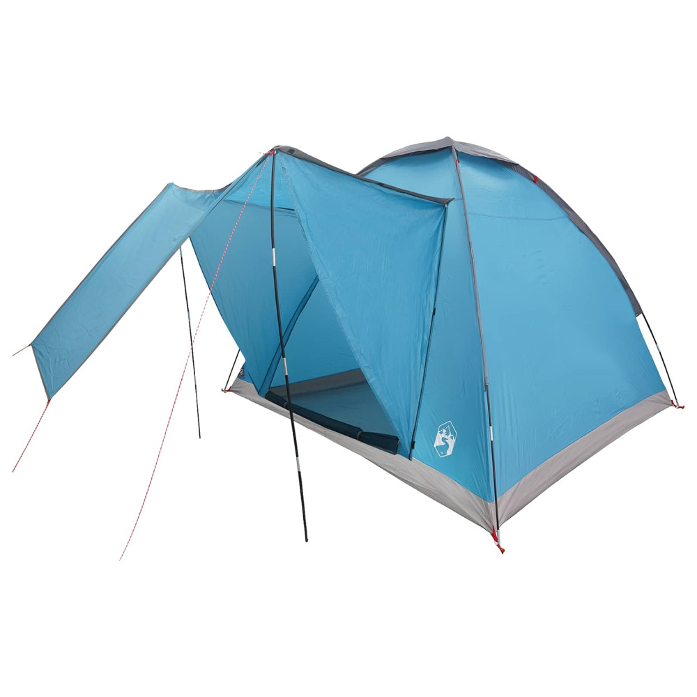 Produktbild för Campingtält med tak Blå 2-manna Polyester och Stål