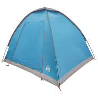 Produktbild för Campingtält med tak Blå 2-manna Polyester och Stål