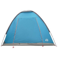 Produktbild för Campingtält med tak Blå 2-manna Polyester och Stål