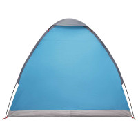 Produktbild för Campingtält med tak Blå 2-manna Polyester och Stål