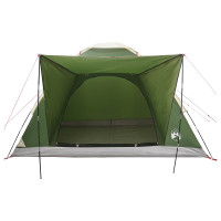 Produktbild för Campingtält med tak Grön 4 personer Polyester och Stål