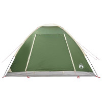 Produktbild för Campingtält med tak Grön 4 personer Polyester och Stål