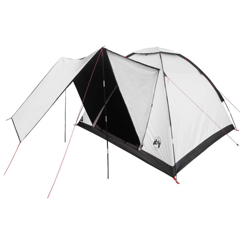 vidaXL Campingtält Vit Blackout 275 x 215 x 125 cm Polyester och Stål