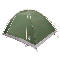 Produktbild för Campingtält med tak Grön 6 personer Polyester och Stål