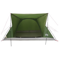 Produktbild för Campingtält med tak Grön 6 personer Polyester och Stål