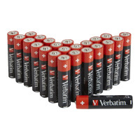 Produktbild för Verbatim batteri - 24 x AA / LR6 - alkaliskt