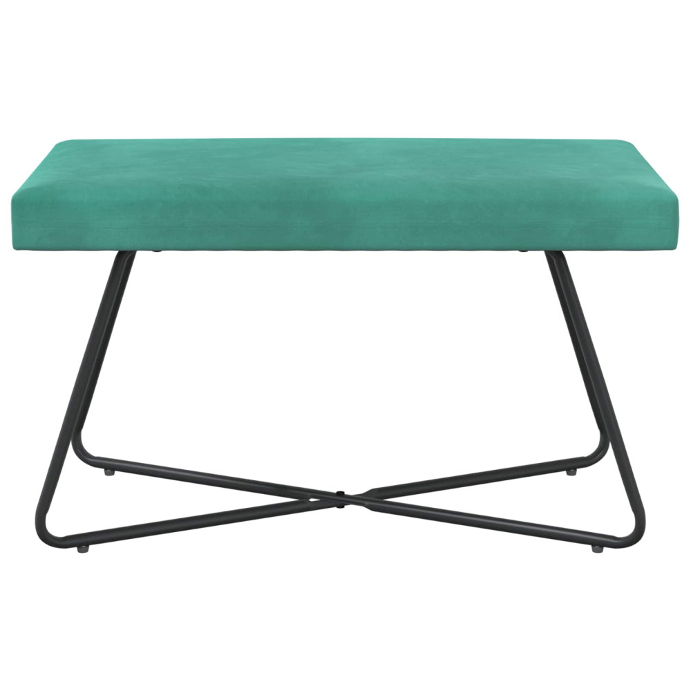 Produktbild för bänk Turkos 80 x 40 x 45 cm Sammet