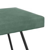 Produktbild för bänk Havgrön 110 x 40 x 45 cm Sammet