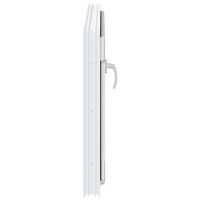 Produktbild för Källarfönster RISOR 90 x 70 cm PVC och glas Vit