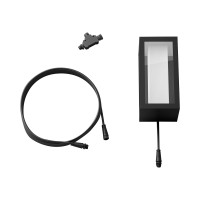 Produktbild för Philips Hue White and Color Ambiance Impress - vägglampa - LED - 8 W - 16 miljoner färger - 2000-6500 K - svart