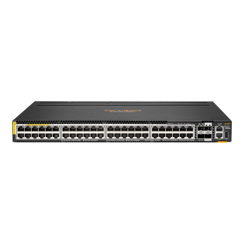 Produktbild för HPE Aruba 6300M - switch - 48 portar - Administrerad - rackmonterbar