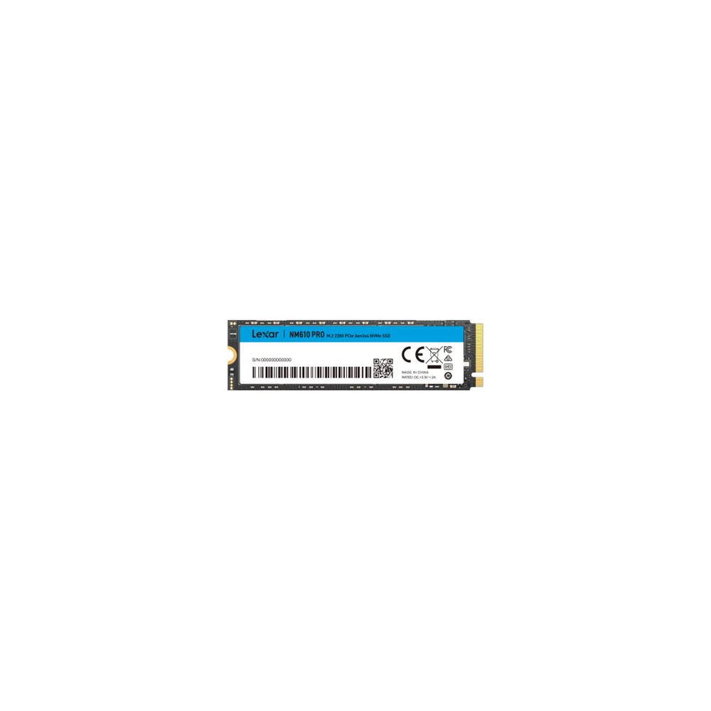 Produktbild för Lexar NM610 Pro - SSD - 500 GB - PCIe 3.0 x4 (NVMe)