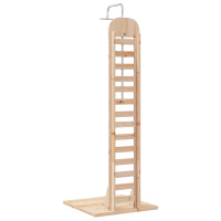 Produktbild för Utomhus Dusch 223 cm Massivt tallträ och rostfritt stål