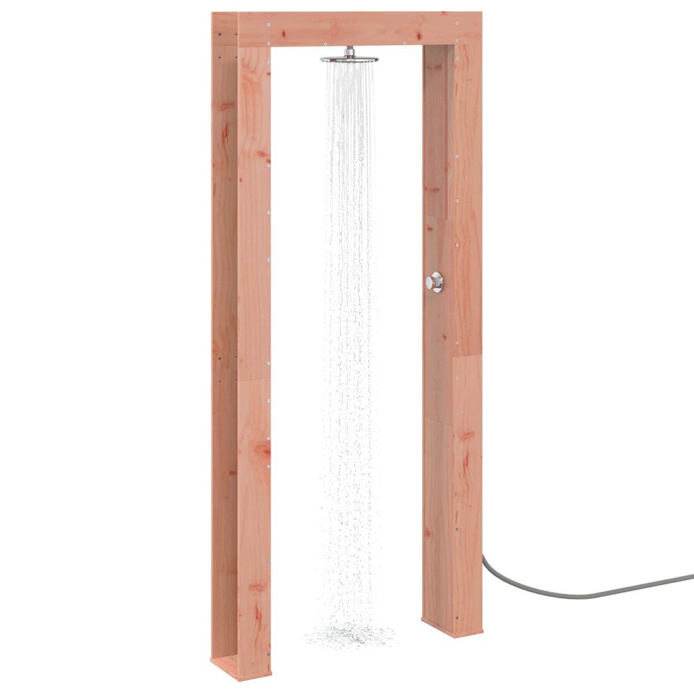 Produktbild för Utomhus Dusch 226 cm Massivt Douglas trä och rostfritt stål