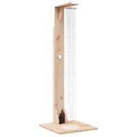 Produktbild för Utomhus Dusch 214,5 cm Massivt tallträ och rostfritt stål