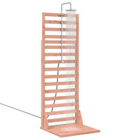 Produktbild för Utomhus Dusch 225 cm Massivt Douglas trä och rostfritt stål