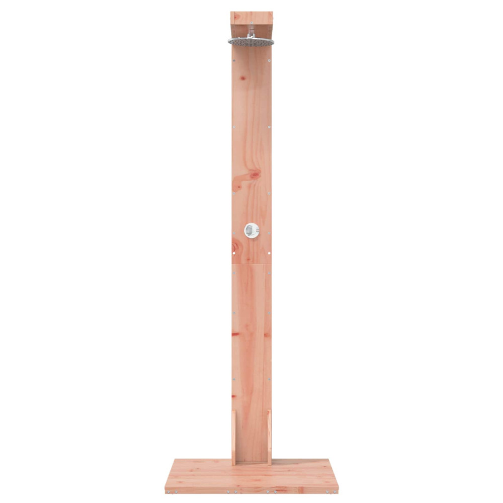 Produktbild för Utomhus Dusch 210 cm Massivt Douglas trä och rostfritt stål
