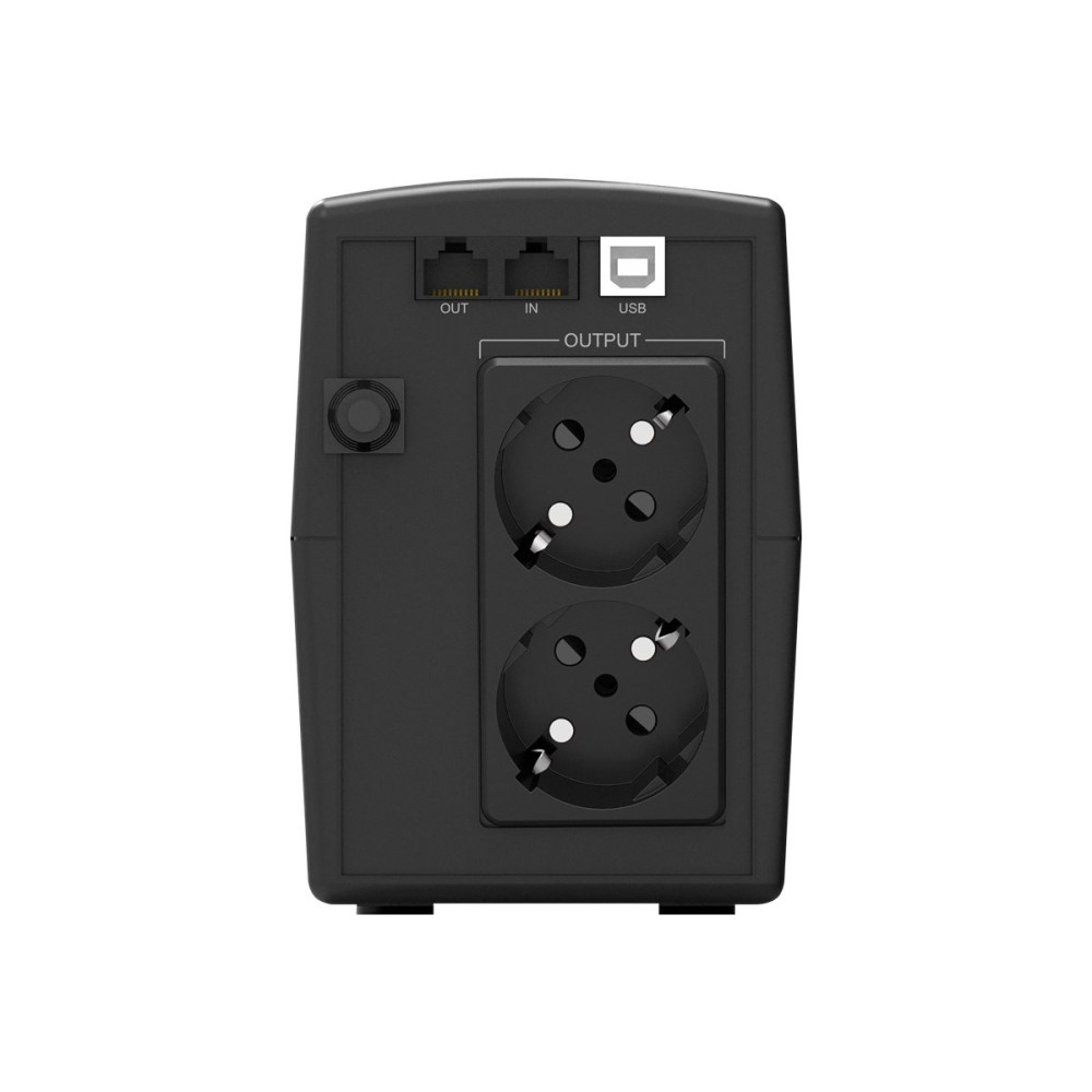Produktbild för PowerWalker Basic VI 600 STL FR - UPS - 360 watt - 600 VA