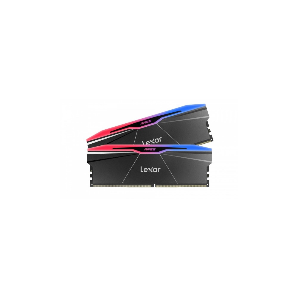 Produktbild för Lexar ARES RGB 2nd Gen - DDR5 - sats - 32 GB: 2 x 16 GB - DIMM 288-pin / PC5-48000 - ej buffrad