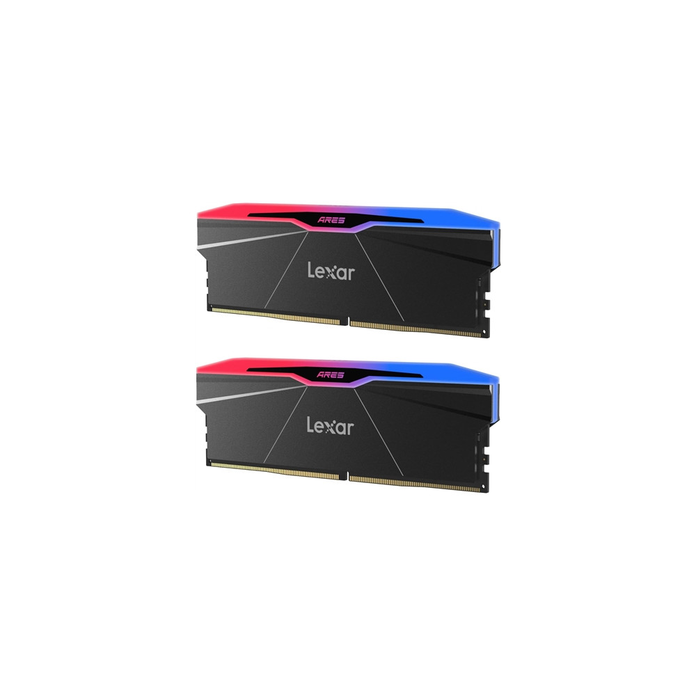 Produktbild för Lexar ARES RGB 2nd Gen - DDR5 - sats - 32 GB: 2 x 16 GB - DIMM 288-pin / PC5-48000 - ej buffrad