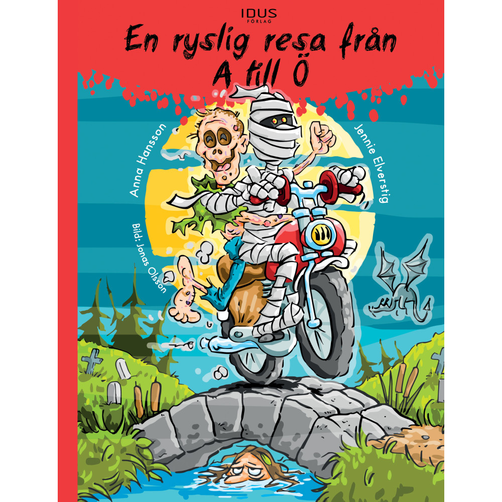 Produktbild för En ryslig resa från A till Ö (inbunden)
