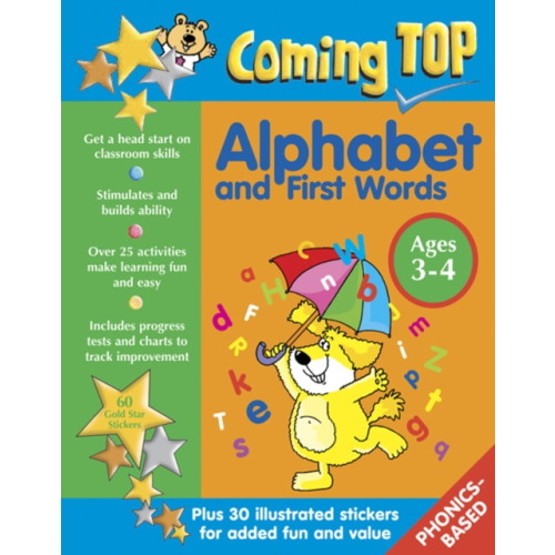 Anness publishing Coming Top: Alphabet and First Words - Ages 3-4 (häftad, eng)