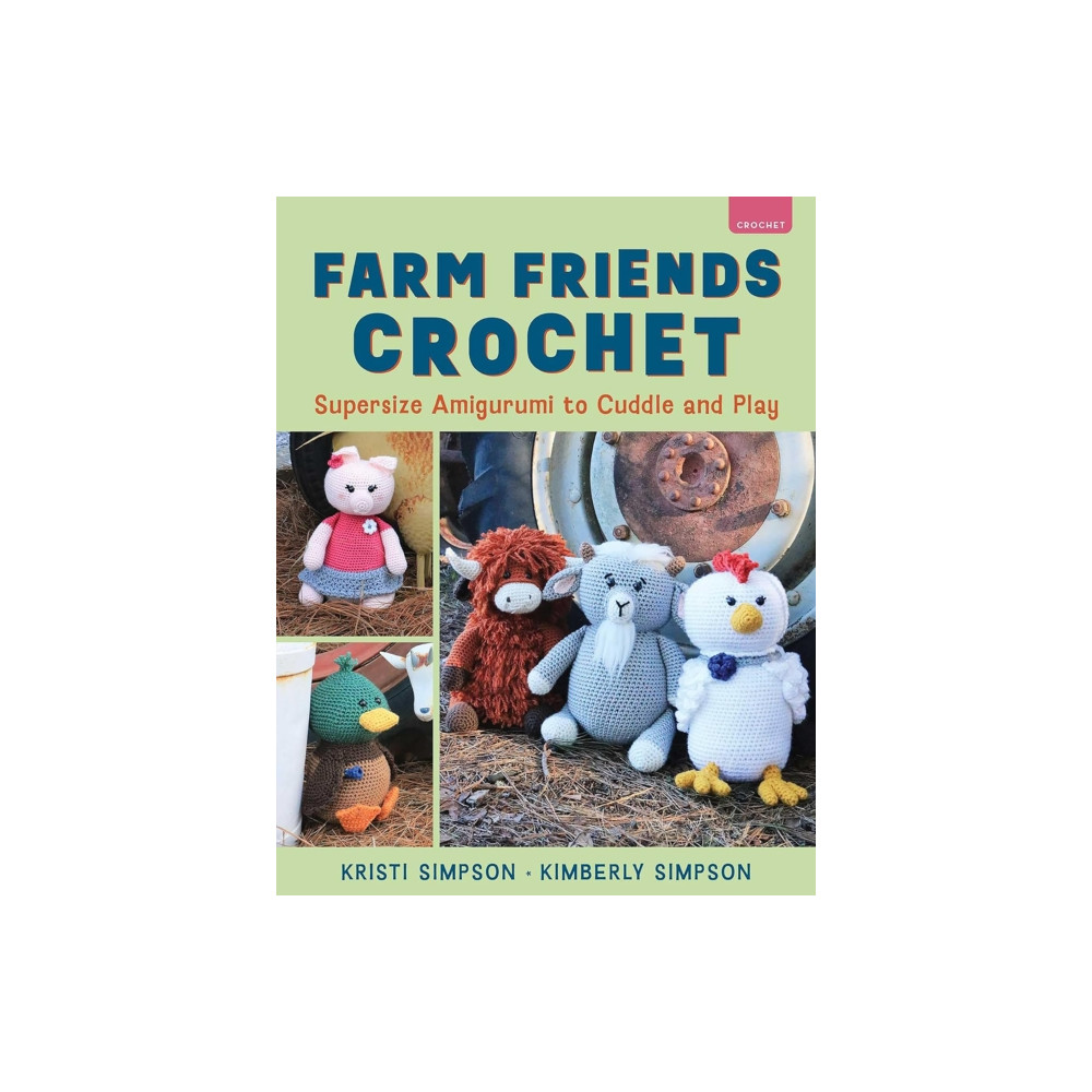 Produktbild för Farm Friends Crochet (häftad, eng)