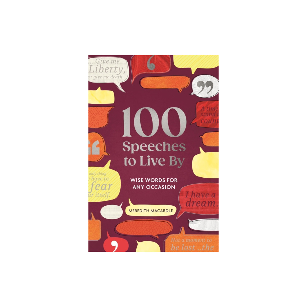 Produktbild för 100 Speeches to Live By (inbunden, eng)