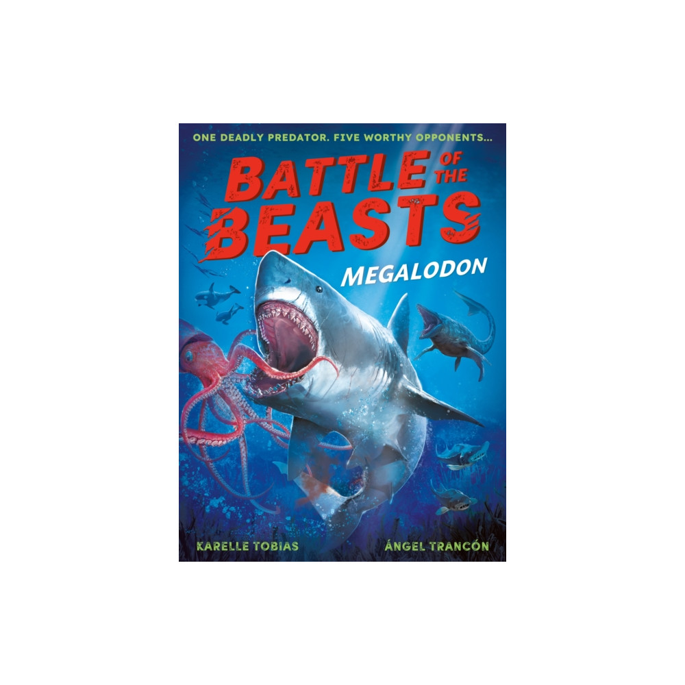 Produktbild för Battle of the Beasts: Megalodon (häftad, eng)