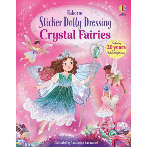 Usborne Publishing Ltd Sticker Dolly Dressing Crystal Fairies (häftad, eng)