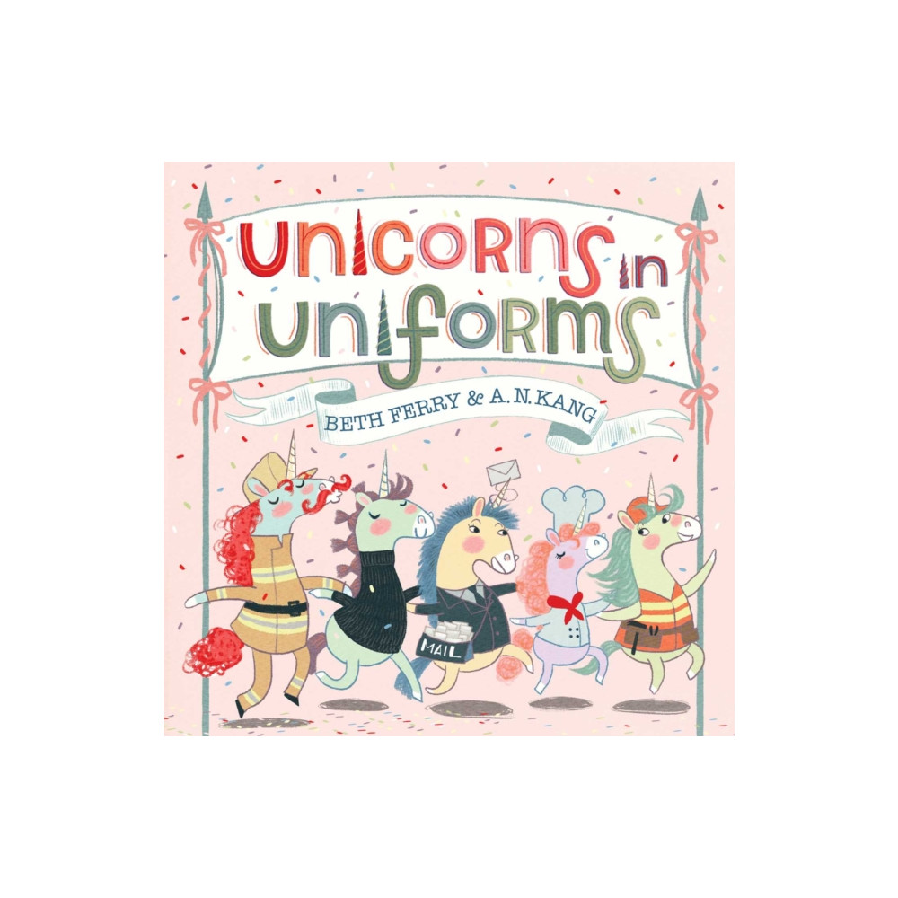 Produktbild för Unicorns in Uniforms (inbunden, eng)
