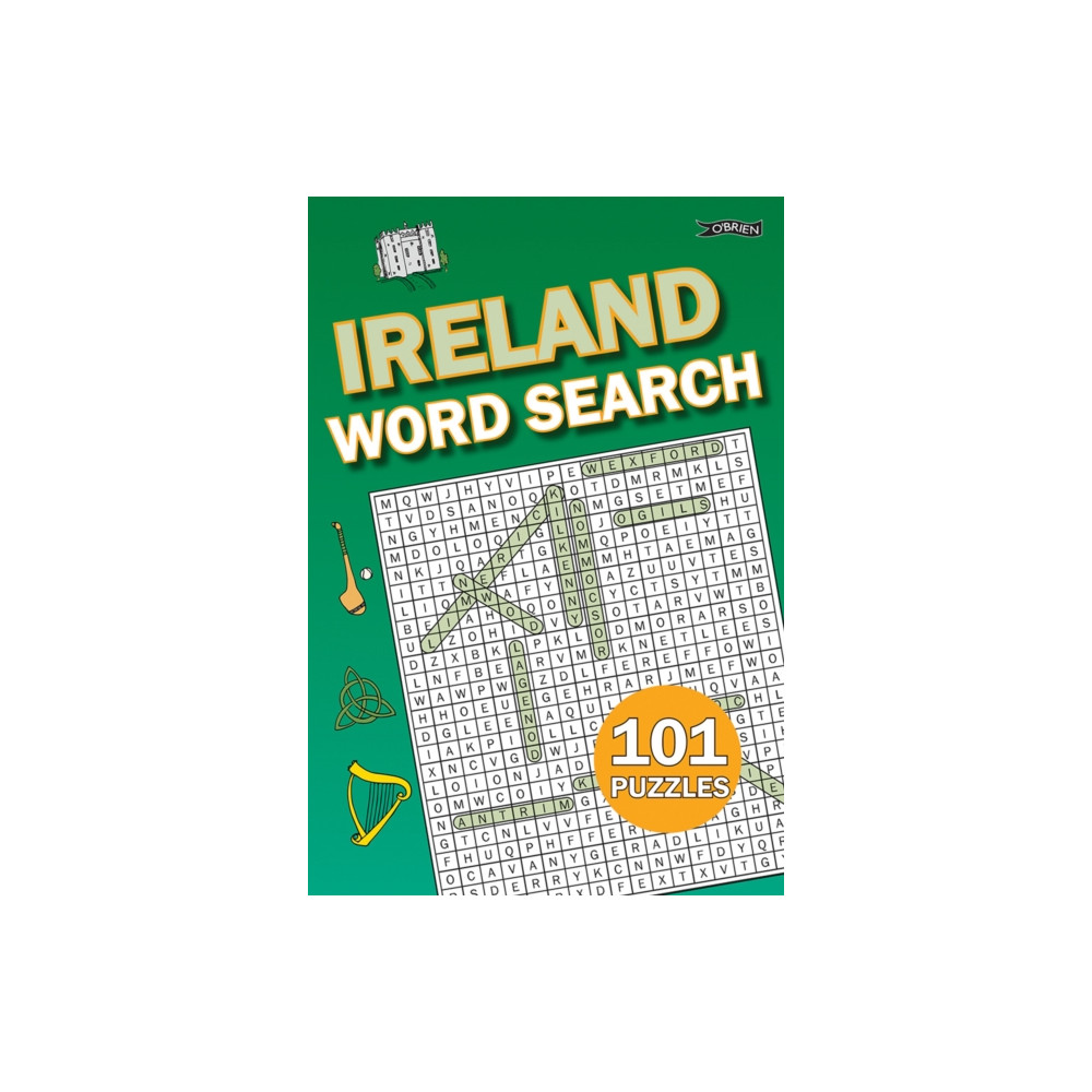 Produktbild för Ireland Word Search (häftad, eng)
