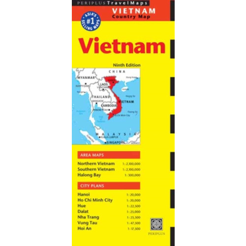 Periplus Editions Vietnam Travel Map Ninth Edition