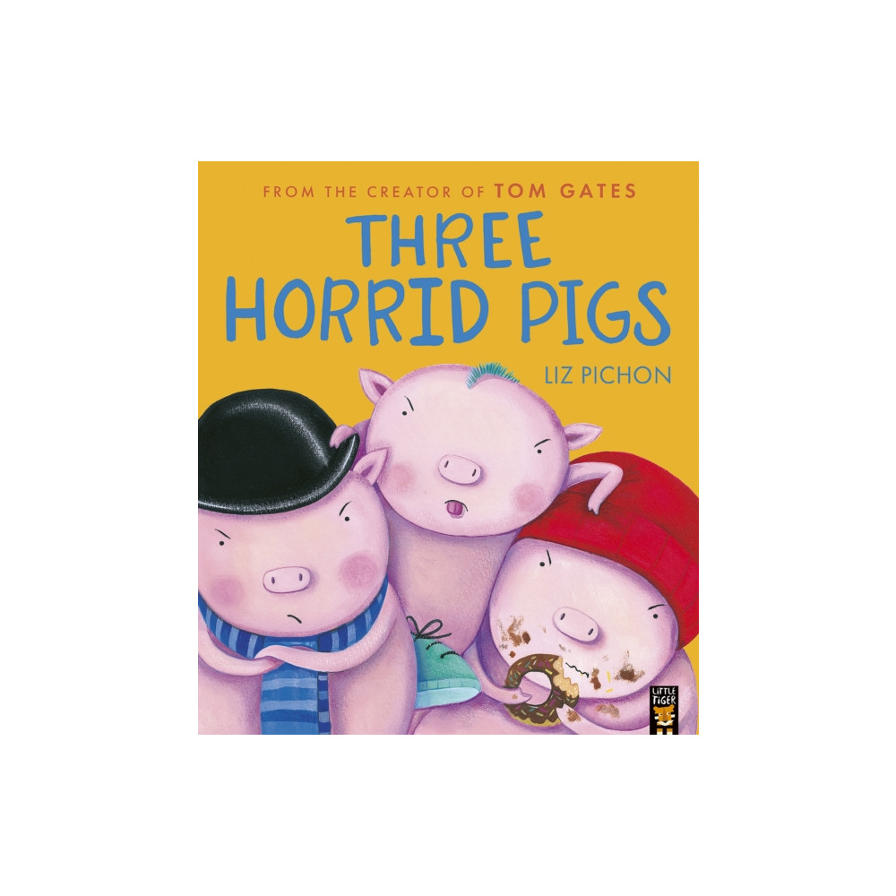 Produktbild för Three Horrid Pigs (häftad, eng)