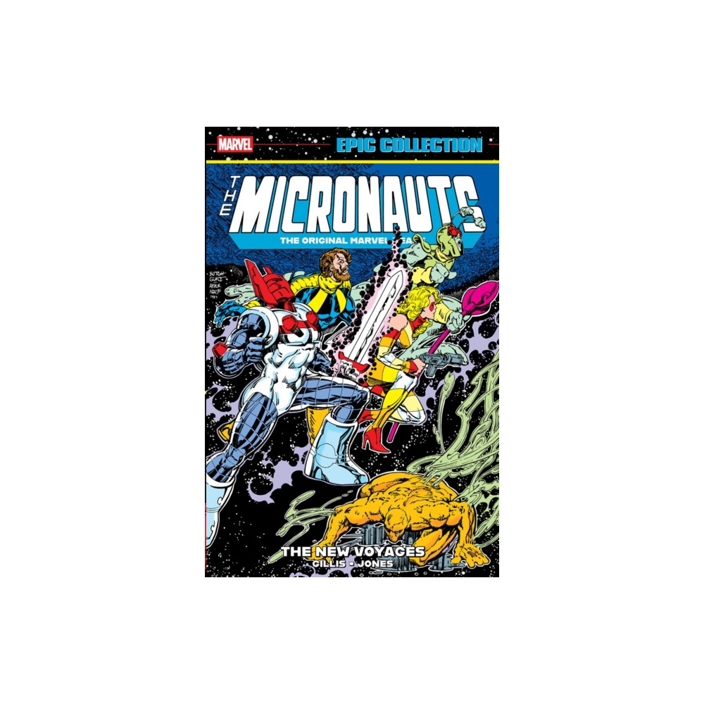 Produktbild för Micronauts Epic Collection: The Original Marvel Years - The New Voyages (häftad, eng)