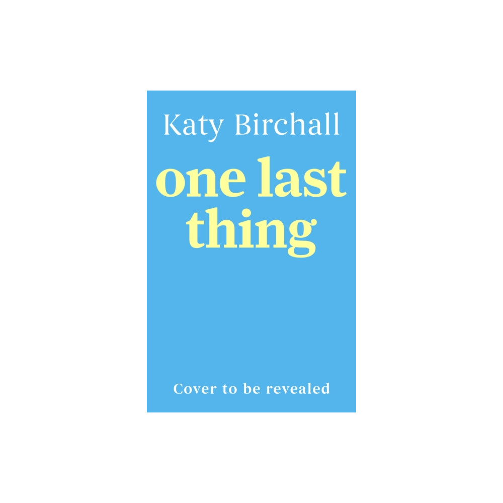 Produktbild för One Last Thing (häftad, eng)