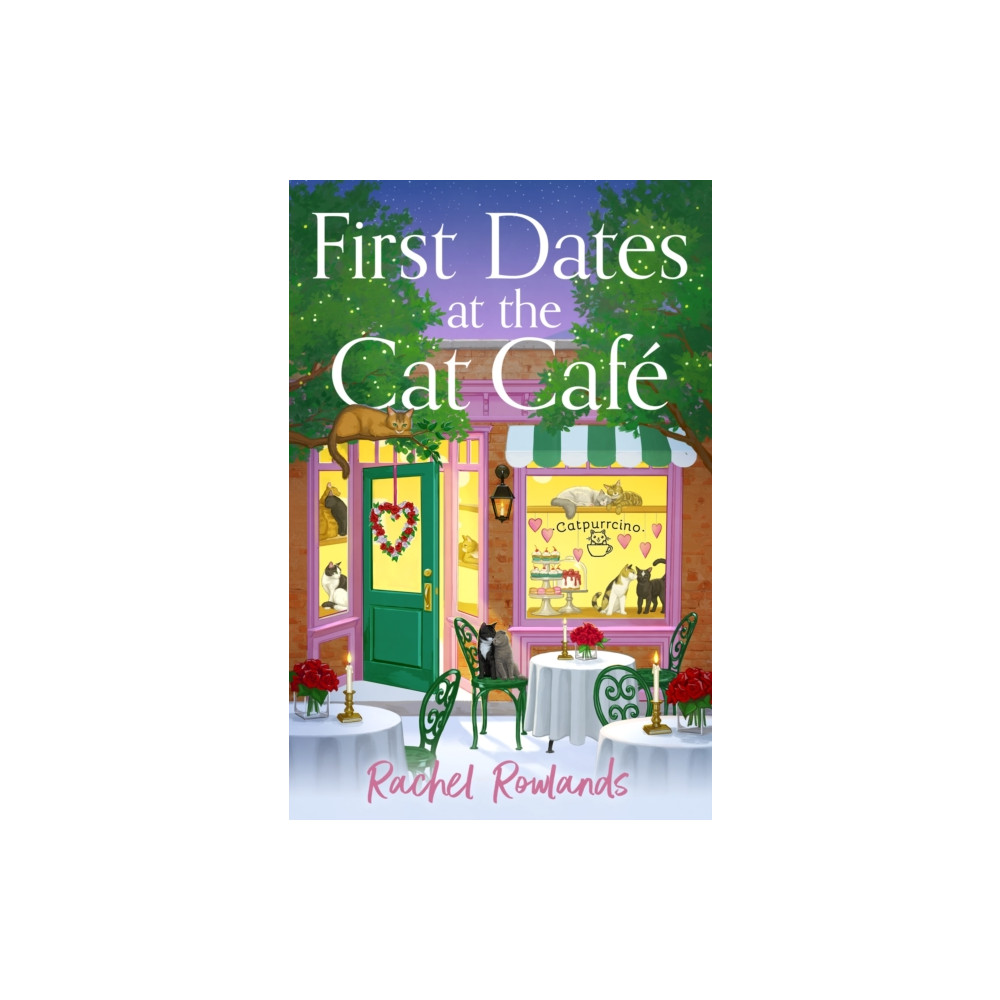 Produktbild för First Dates at the Cat Cafe (häftad, eng)