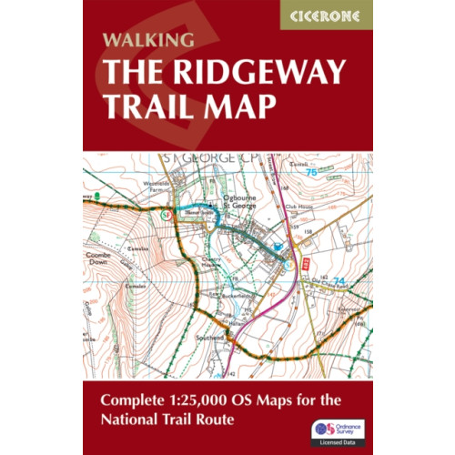 Cicerone Press The Ridgeway Trail Map (häftad, eng)
