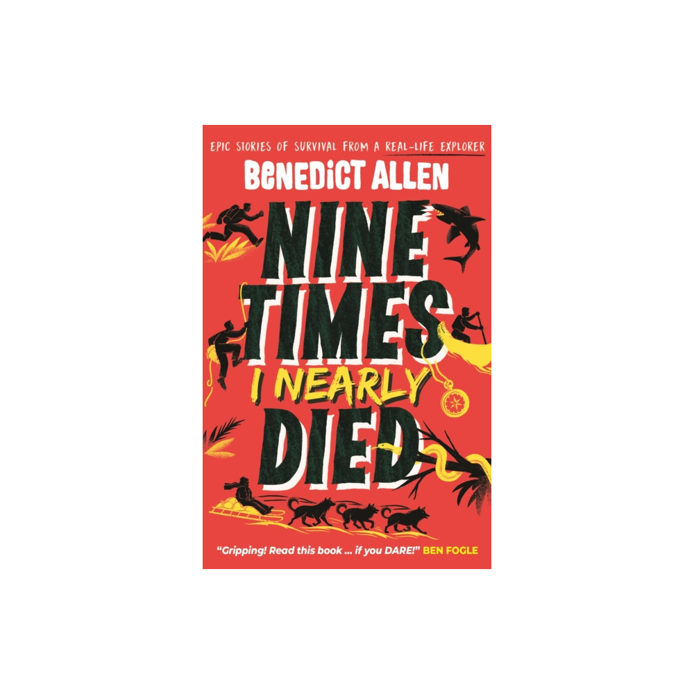 Produktbild för Nine Times I Nearly Died (häftad, eng)