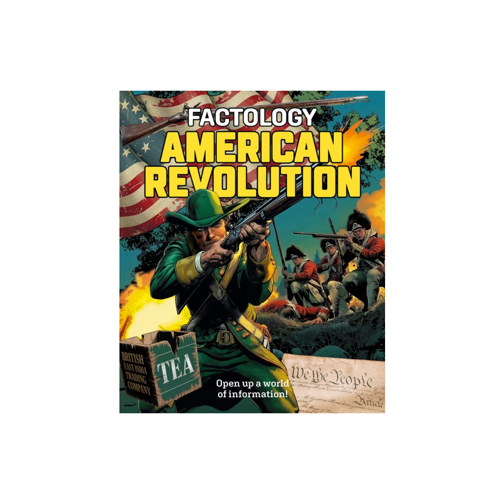 Produktbild för Factology: American Revolution (inbunden, eng)