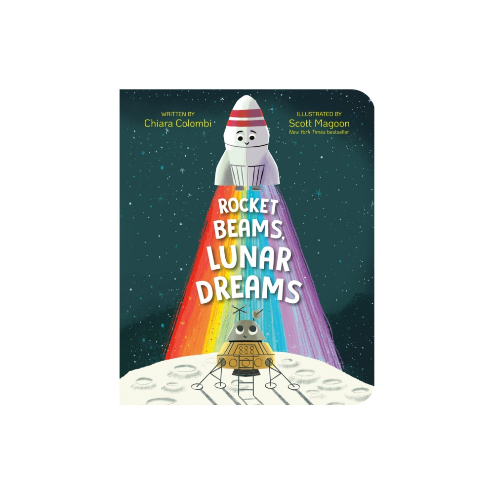 Produktbild för Rocket Beams, Lunar Dreams (bok, board book, eng)
