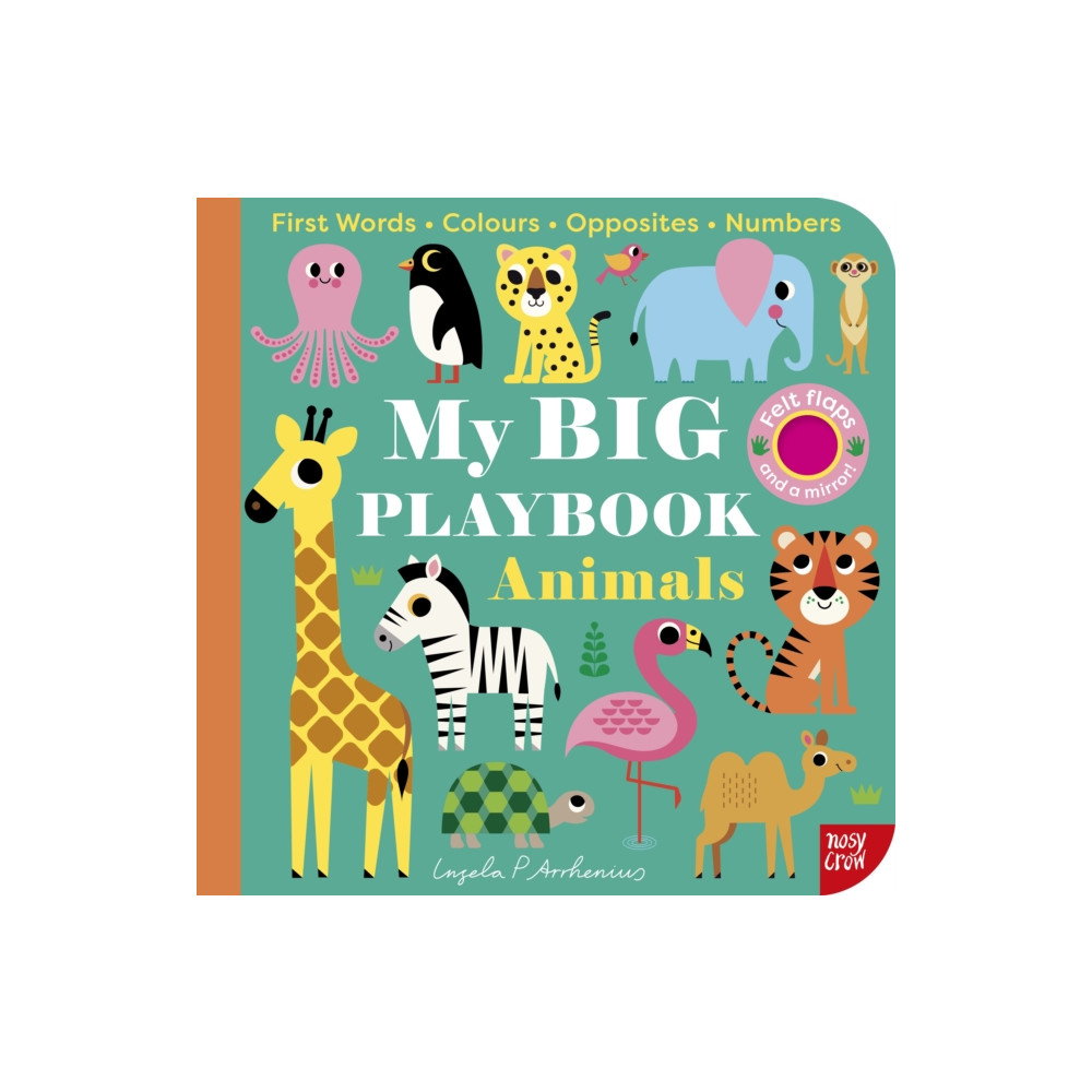Produktbild för My BIG Playbook: Animals (bok, board book, eng)