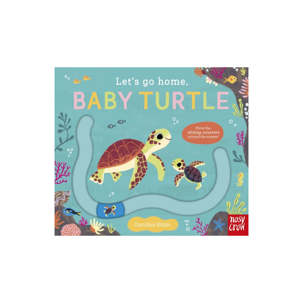 Produktbild för Let's Go Home, Baby Turtle (bok, board book, eng)