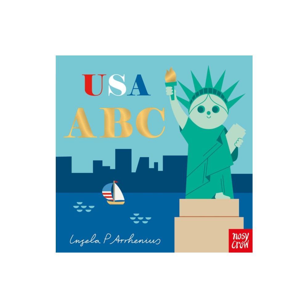 Produktbild för USA ABC (bok, board book, eng)