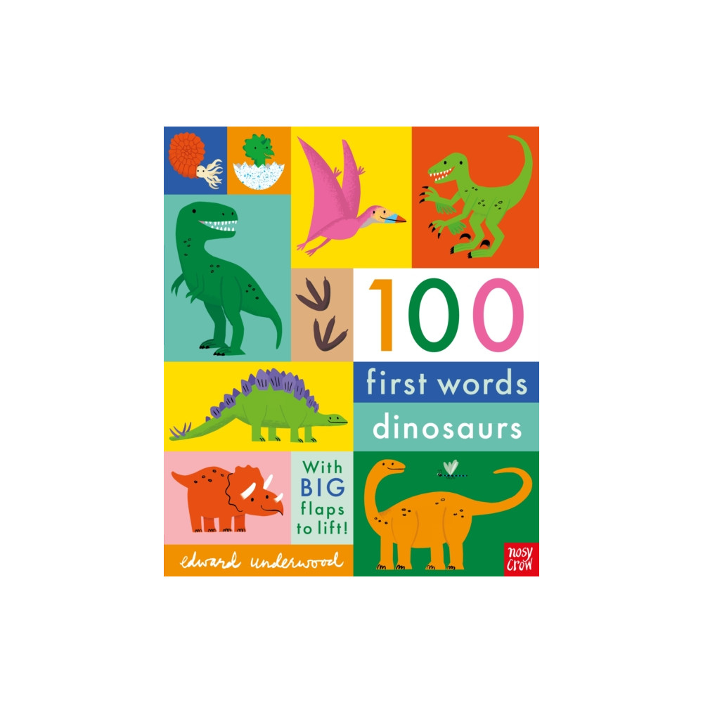Produktbild för 100 First Words: Dinosaurs (bok, board book, eng)